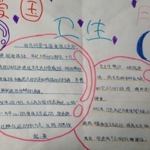 卫生清洁月，我们在行动！                                                            前甸小学