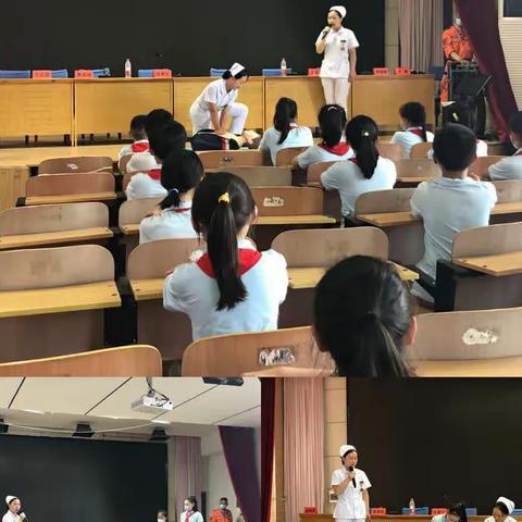 西街小学五月份防溺水安全演练