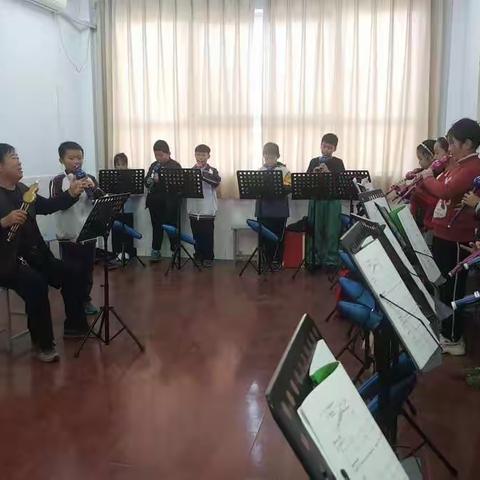 星海音乐教育校外活动中心葫芦丝社团第三节课记实