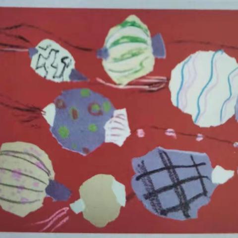 合肥瑶海爱博尔幼儿园中大班普通绘画课第十六节活动展示课《多彩花灯》