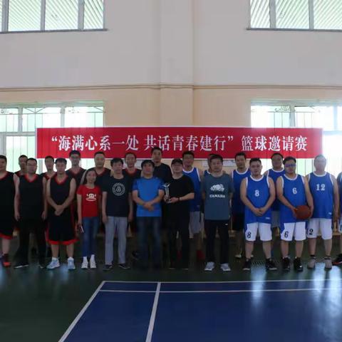 “海满心系一处，共话青春建行”2019篮球邀请赛