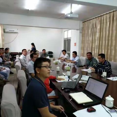 桂林洋开发区夏琛舸主任召开福创溪水体治理工作会议