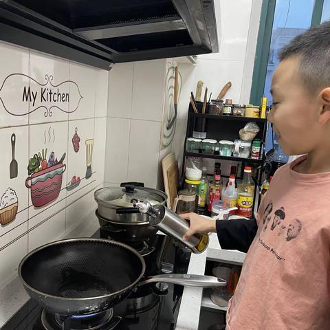 周末学做菜