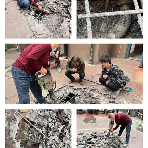 及时维修管道 保障住户正常用水