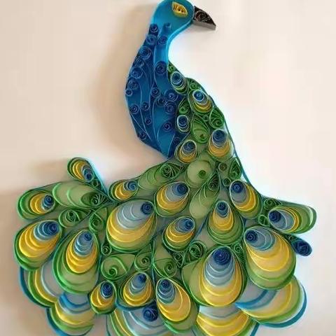 一纸一指一乾坤，一卷一粘一世界——衍纸社团成果展示