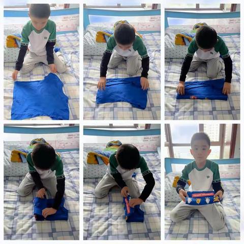 劳动技能实践之我会叠衣服—淮安市实验小学二8班