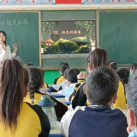 谷熟镇中心小学语文教研活动