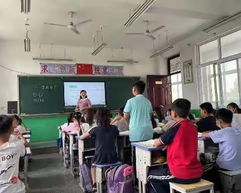 谷熟镇中心小学语文教研活动