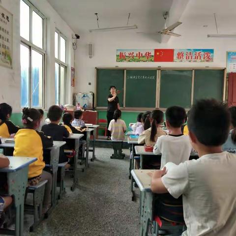 谷熟镇中心小学语文教研活动