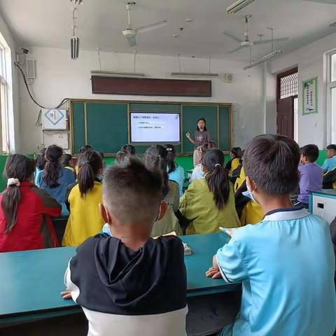 谷熟镇中心小学语文教研活动