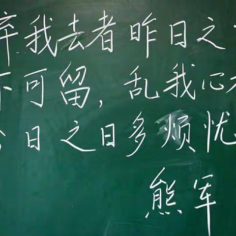 妙笔生花之仙河镇中心学校教师粉笔字书写大赛！