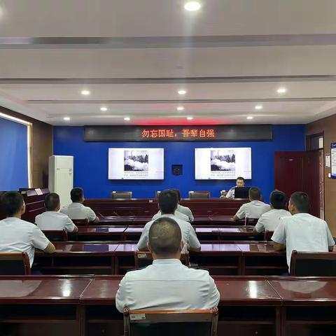 榆林支队多方式开展纪念“七七事变”85周年主题教育活动