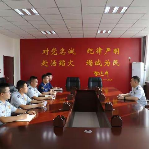 榆林支队“青蓝相继”人才培养工程第二批干部到岗参训