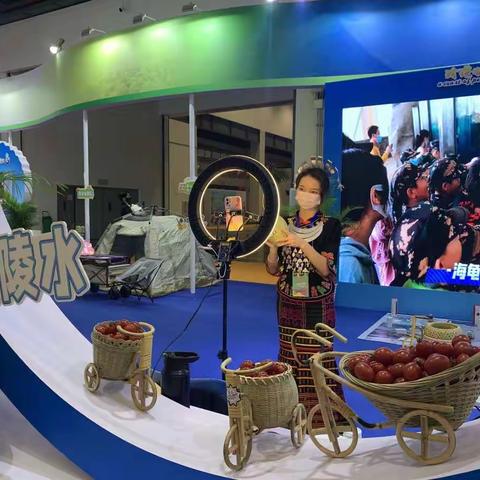 电商直播&诗与远方的碰撞---走进2022年（第七届）海南世界休闲旅游博览会