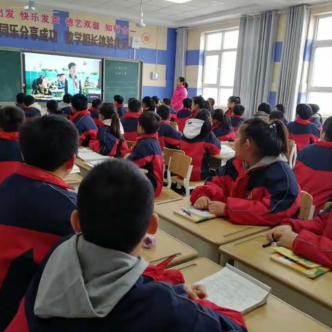 安肃镇商庄小学“育人课堂”展示课