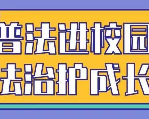 托克逊县滨河学校“普法进校园，法治护成长”社区学校联合行动