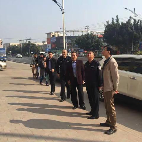 2019年1月25日分局领导到神山检查德邦物流