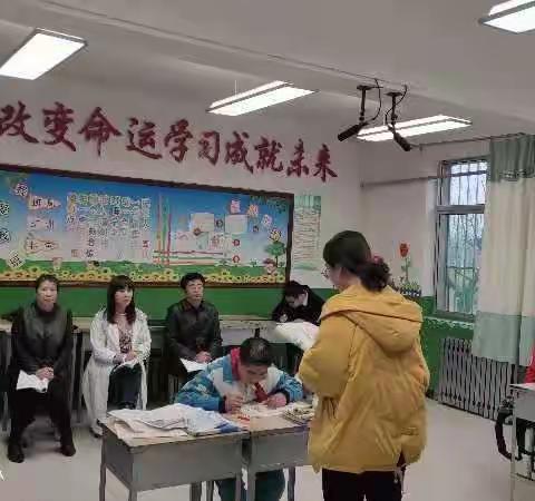 引领、帮助、提高——吴堡县教研室领导莅临车家塬小学调研指导工作