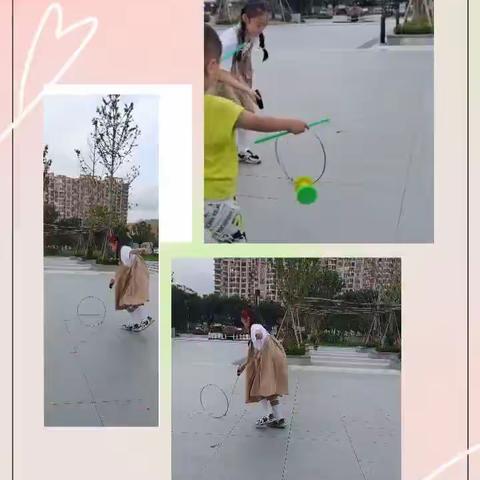 滚铁环(2021年8月22日     星期日     晴)