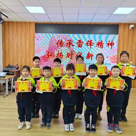 传承雷锋精神·弘扬时代新风——索伦牧场五连小学举行“学雷锋活动月”系列活动