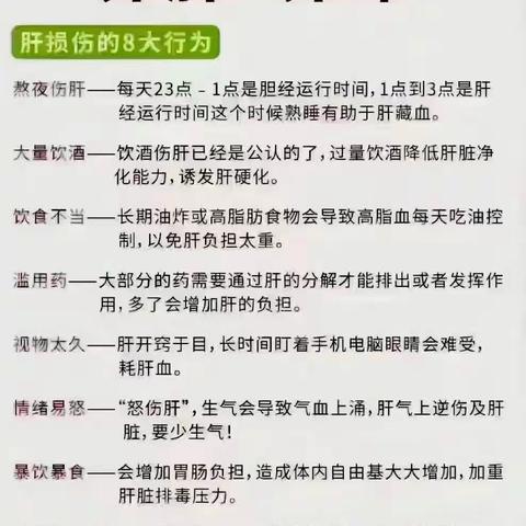 肝不好会影响全身器官