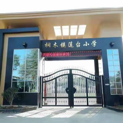 众志成城抗疫情，全体师生在行动——桐木镇莲台小学疫情防控进行时