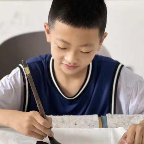 书画润泽人生，运动强健身体——日照市新营小学2019级2班刘丰硕的多彩暑假