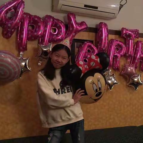 慧黠的小女生，生日快乐、幸福永远！