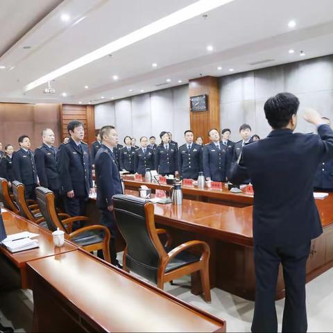 执法稽查支队党总支述职大会暨执法稽查支队党支部书记现场述职会