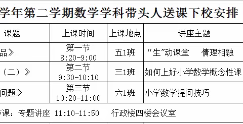 春风暖人心  送教促成长——吉安市神岗山学校送课活动