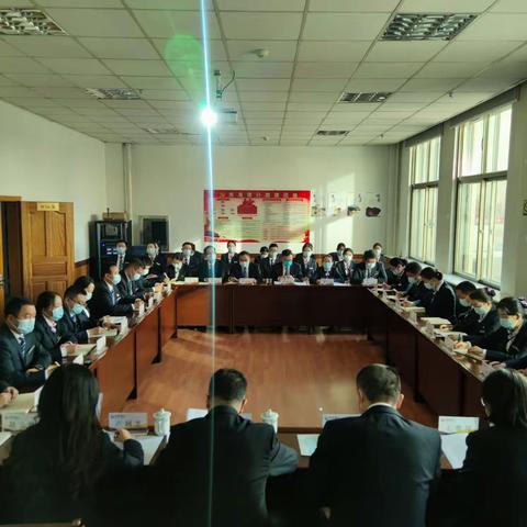 总行党委第六考核组在格尔木分行召开中层干部考核大会