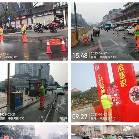 道路保洁精细化  人居环境更美化