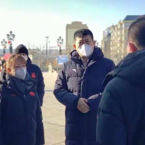 区领导开展节前安全检查并慰问一线干部职工