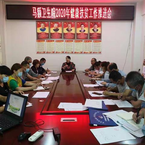 马额卫生院6月2日扶贫走访工作