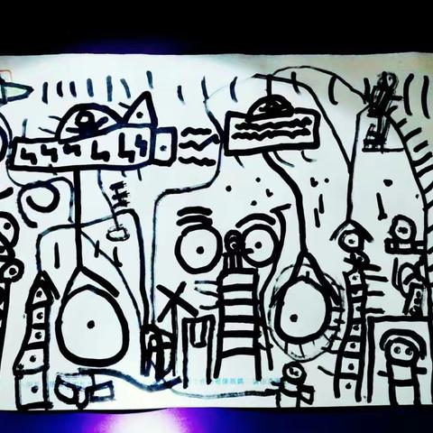 红都幼儿园大五班幼儿作品展(之一)