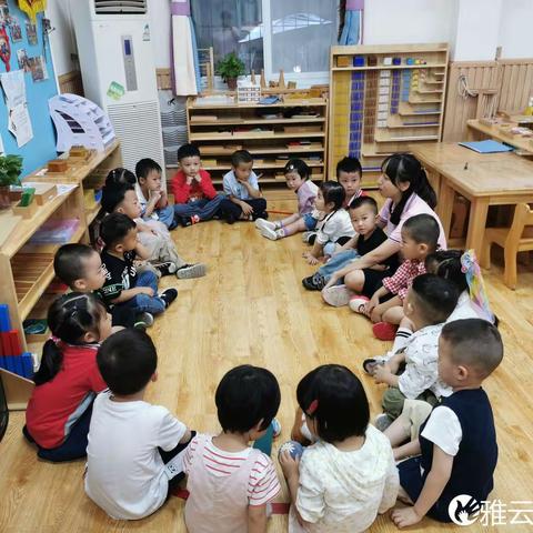 雅云幼儿园----蒙一班蒙氏教学之混龄教育