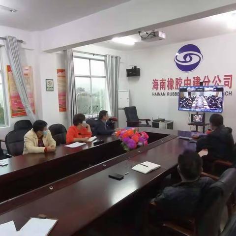 关于海南橡胶疫情防控工作视频会议