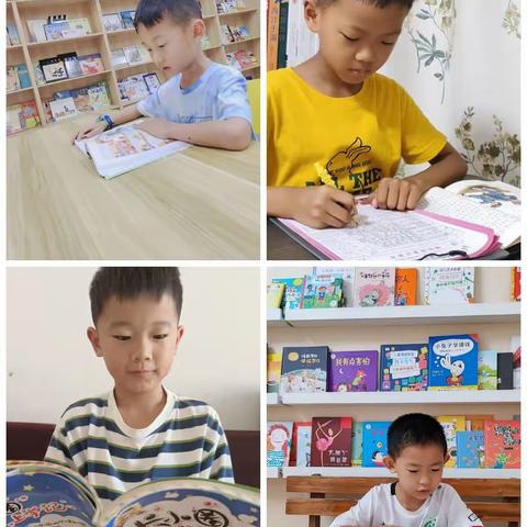 书香润心灵——记一十班暑期阅读活动