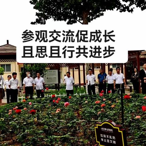 参观交流促成长  且思且行共进步