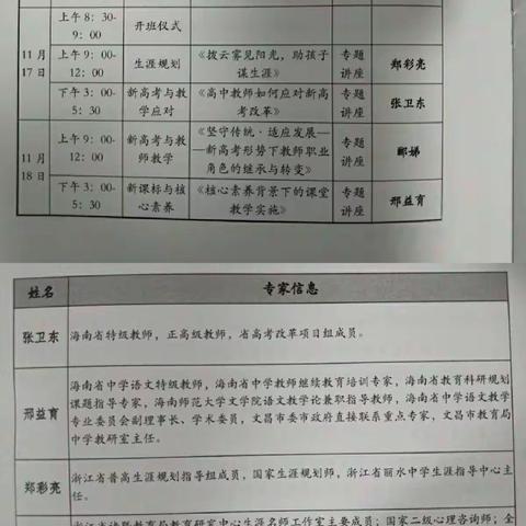 临高县高中新课标、新高考专题培训 （实验中学    符陈娇）