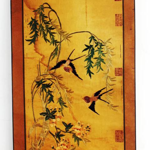 对收藏故宫藏古刺绣绢画印章说明
