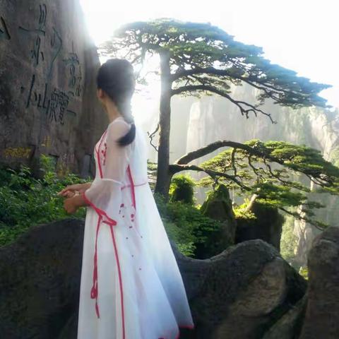 江南有山水，倾倒为一人。