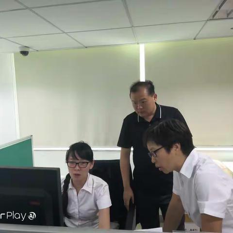 省行运营部高级专员到南海分行指导内设机构上线凭证电子化工作