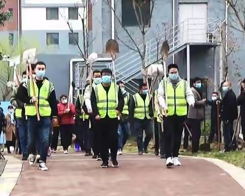 建管联手写续篇旺峰嘉苑添新绿