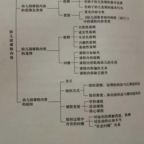 《幼儿园课程概论》第四章导读