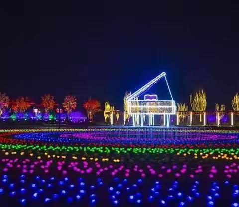 沈北七星公园看灯展