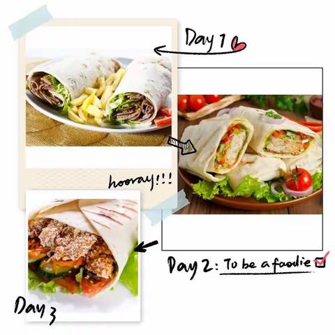 小一班生活体验活动：制作墨西哥卷