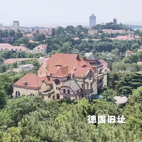 山东《青岛》红瓦绿树，碧海蓝天。《黄岛区》信号山公园、唐岛湾部分视频，供大家欣赏。2023.6.5