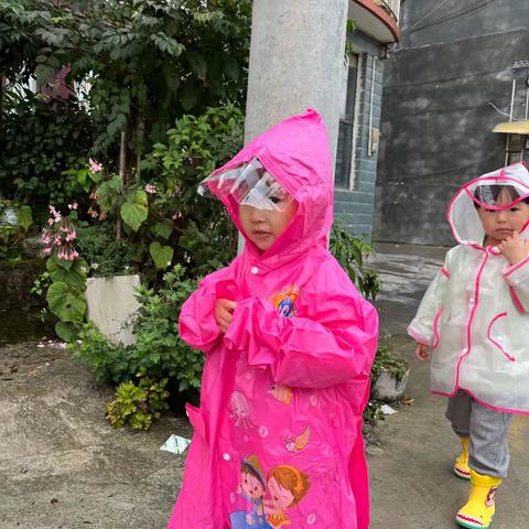 🍃赴一场秋雨约会🍃——小三班户外徒步记