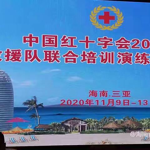 中国红十字会救援队应急救援联合演练